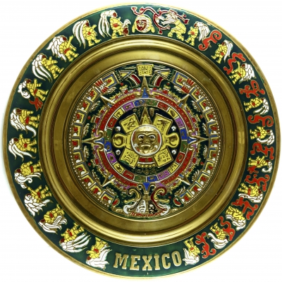 Mexico, National Symbol: Aztek Calendar - 2