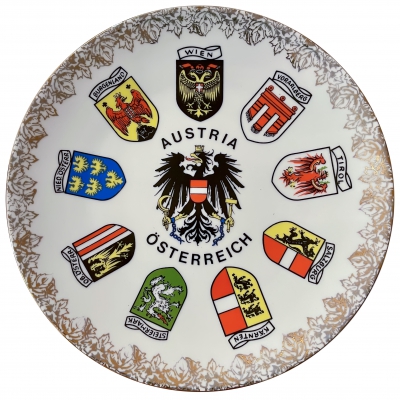 Coats of Arms of Austria and all Provinces (Bundeslands) 