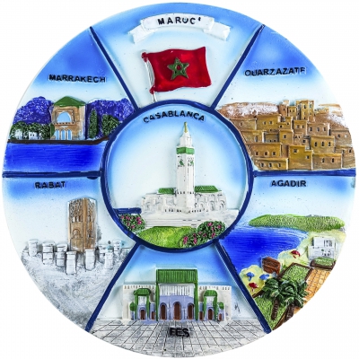 Morocco, Flag andMajor Attractions