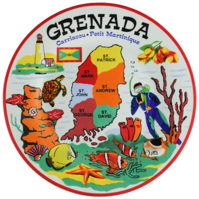 Parishes and Dependencies of Grenada 