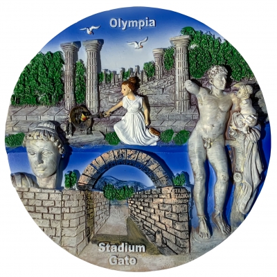 Ancient Olympic Stadium, Archaeological Siteof  Olympia