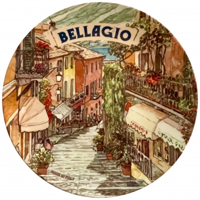 Salita Serbelloni Street,Bellagio, Lombardy