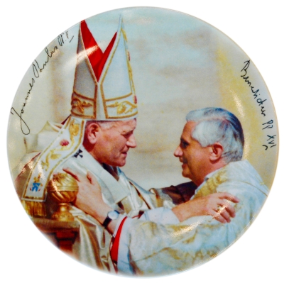 Two Papas (John Paul II and Benedict XVI)2005