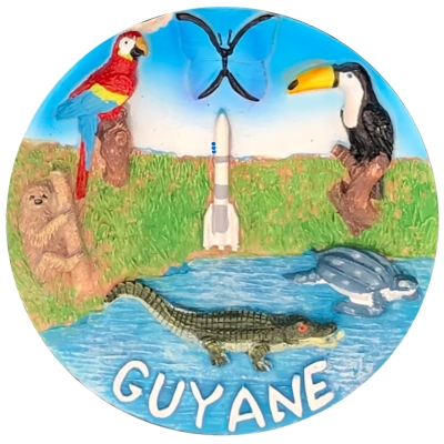 French Guiana, Collage