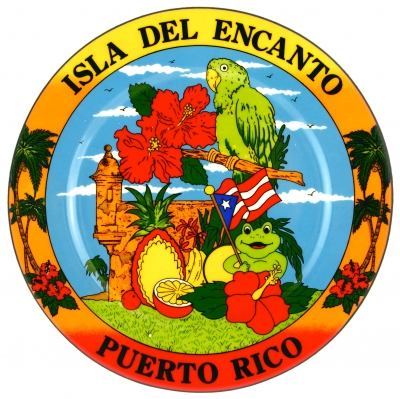 Puerto Rico, National Symbols: Garitas, Hibiscusand Frog Coqui