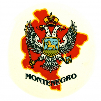 Map and Coat of Arms of Montenegro