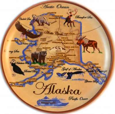 Alaska,Map of the State