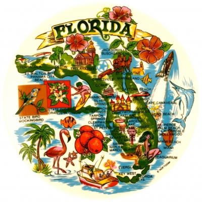 Florida, Map of the State
