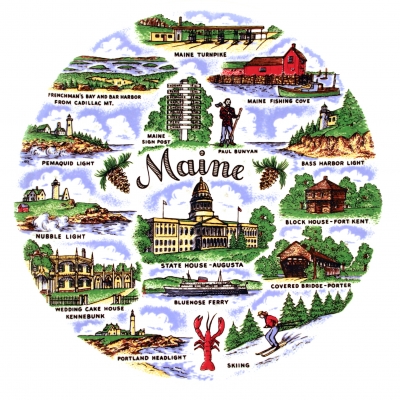 Maine,  Major Attractions