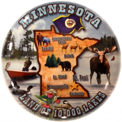 Minnesota, Map of the State