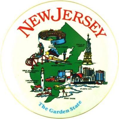 New Jersey,Map and Major Attractions