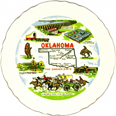 Oklahoma,Map and Major Attractions